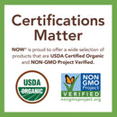 NOW Foods, Certified Organic Monk Fruit Liquid, Alcohol Free Glycerite Zero-Calorie Liquid Sweetener, Non-GMO, 2-Ounce