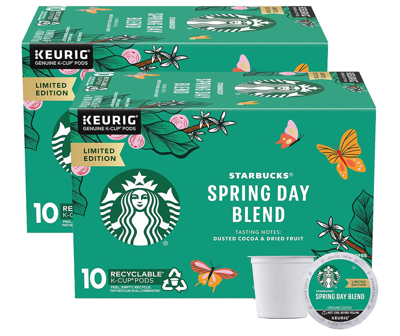 Starbucks K-Cup Coffee Pods—Caramel Flavored Coffee—100% Arabica—1 box (40 pods)