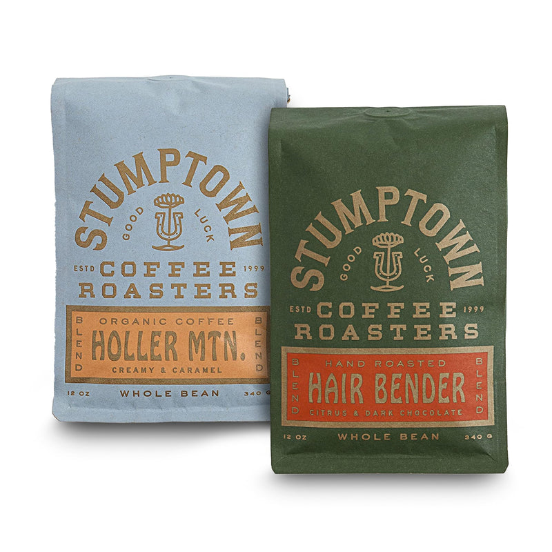 Stumptown Coffee Roasters, Medium Roast Organic Whole Bean Coffee - Holler Mountain 12 Ounce Bag with Flavor Notes of Citrus Zest, Caramel and Hazelnut