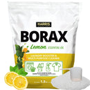 Harris Borax Powder Laundry Booster and Multipurpose Cleaner, 1.5lb (Unscented)