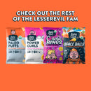 LesserEvil Himalayan Pink Salt Organic Popcorn, Premium Quality, Minimally Processed, No Vegetable Oil, 0.46 Oz, Pack of 24