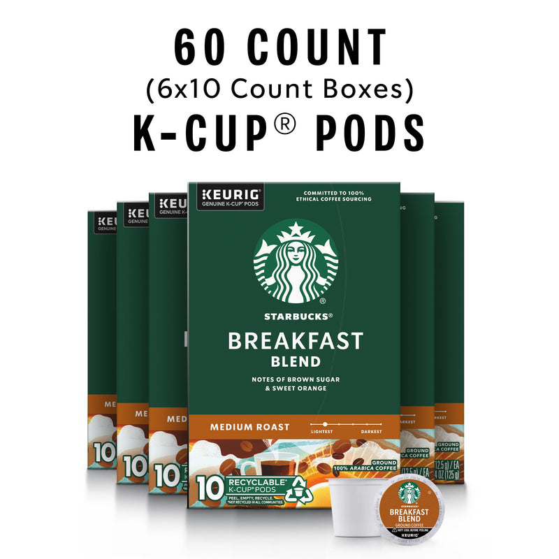 Starbucks K-Cup Coffee Pods—Caramel Flavored Coffee—100% Arabica—1 box (40 pods)