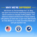 Dr. Berg Magnesium Glycinate with Vitamin D, B6 & Zinc for Stress Relief, Calm, Relaxation, & Good Sleep* - 120 mg Per Magnesium Bisglycinate Capsule - Chelated Magnesium Glycinate - 150 Caps