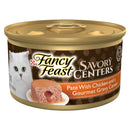 Purina Fancy Feast Savory Centers Pate Adult Wet Cat Food With Tuna and a Gravy Center - (Pack of 24) 3 oz. Cans
