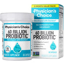 Physician's Choice Probiotics 60 Billion CFU - 10 Strains + Organic Prebiotics - Immune, Digestive & Gut Health - Supports Occasional Constipation, Diarrhea, Gas & Bloating - for Women & Men - 30ct