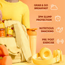 IQBAR Brain and Body Plant Protein Bars - Peanut Butter Chip - 12 Count, Low Carb, High Fiber, Gluten Free, Vegan Snacks - Low Sugar Keto Energy Bars