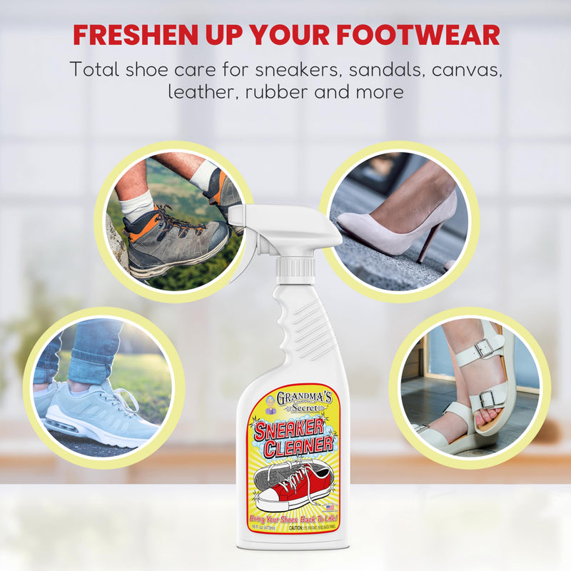 Grandma's Secret Spot Remover Laundry Spray - Chlorine, Bleach and Toxin-Free Stain Remover - Stain Remover for Clothes - Fabric Stain Remover Removes Oil, Paint, Blood and Pet Stains - 16 Oz, 3 Pack