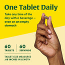 MegaFood Blood Builder - Iron Supplement Clinically Shown to Increase Iron Levels Without Side Effects - Supplement for Women with Vitamin C, Vitamin B12 & Folic Acid - Vegan - 30 Tabs