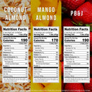 JONESBAR (Dark Chocolate Almond, (12 Count (Pack of 1)), USDA Organic Fruit & Nut Bar, Non-GMO, Kosher, Vegan, Gluten Free, Simple Snack Bar