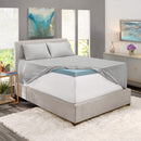 Hearth & Harbor Extra Deep Pocket Sheets - Fits Mattress 18-24 Inches Deep - Extra Deep Pocket Full Size Sets - 6 Piece Full Size - Full - Ice Blue