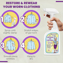 Grandma's Secret Spot Remover Laundry Spray - Chlorine, Bleach and Toxin-Free Stain Remover - Stain Remover for Clothes - Fabric Stain Remover Removes Oil, Paint, Blood and Pet Stains - 16 Oz, 3 Pack