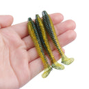 RUNCL Swimbaits Paddle 10/20/30/40PCS, 5/4/3/2 Inchs Paddle Tail, Soft Lure for Trout Crappie Bass, Durable Plastic Bait Swimmer for Saltwater/Freshwater, Fishing Lover's Gift