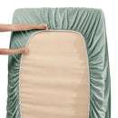 Hearth & Harbor Extra Deep Pocket Sheets - Fits Mattress 18-24 Inches Deep - Extra Deep Pocket Full Size Sets - 6 Piece Full Size - Full - Ice Blue