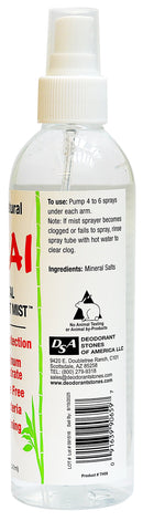 Thai Deodorant Stone Crystal Mist Natural Deodorant Spray 8 oz. Bundle, Pack of 2