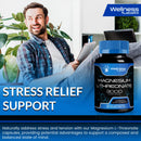 Magnesium l-Threonate Supplement Capsules 120 Count - 3000mg - High Absorption Magnesium Supplement Liposomal, Ultra Strength Magnesium Threonate for Brain, Sleep Support, Energy, and Heart Health