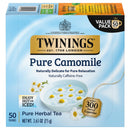 Twinings Pure Camomile & Honey Herbal Tea individually Wrapped Bags, Naturally Caffeine Free 20 Count (Pack of 6)