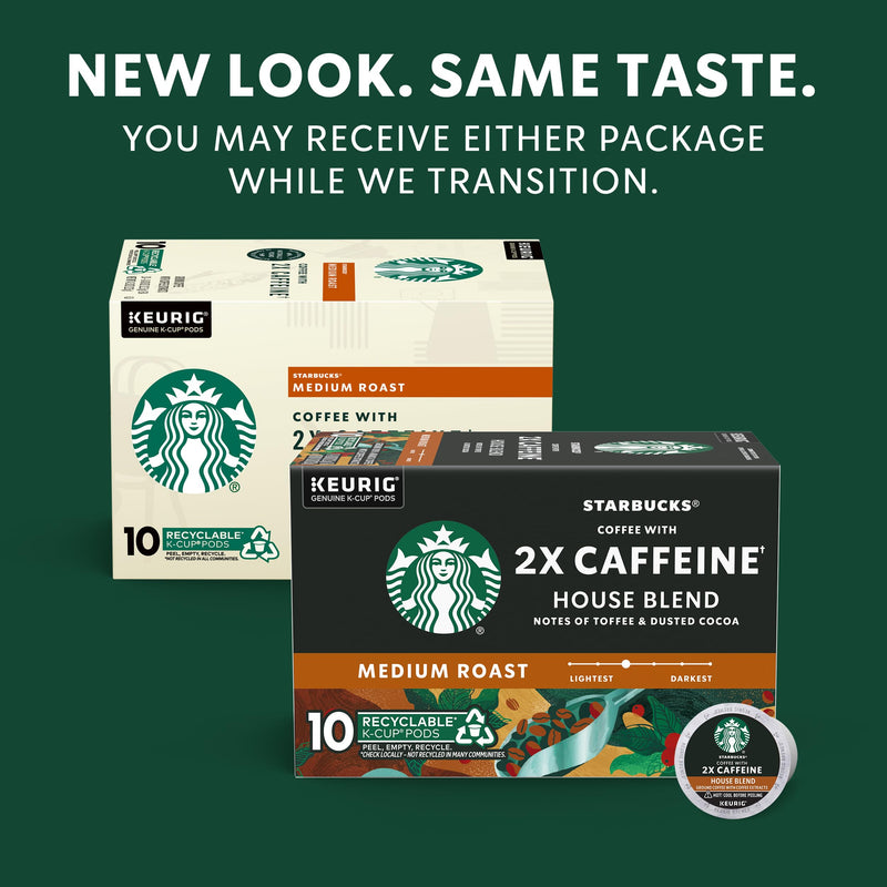 Starbucks K-Cup Coffee Pods—Caramel Flavored Coffee—100% Arabica—1 box (40 pods)