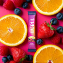 TREVI™ Sugar Free Electrolytes - Drink Mix Hydration Powder Packets - 28 Count - Orange