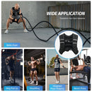 ZELUS Weighted Vest, 6lb/8lb/12lb/16lb/20lb/25lb/30lb Weight Vest with Reflective Stripe for Workout, Strength Training, Running, Fitness, Muscle Building, Weight Loss, Weightlifting, Black(12 lb)