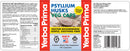 Yerba Prima Psyllium Husks, 180 Veg Capsules (625mg) - Vegan, Non-GMO, Gluten Free, Colon Cleanser, Daily Fiber Supplement for Gut Health & Regularity