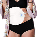 QUEEN OF THE THRONES Castor Oil Pack for Liver (Compress) Less Mess, Reusable, Comfort Sleep Fit - Organic Cotton Flannel, Soft Ties & Naturopathic Doctor Designed (Castor Oil Sold Separately)