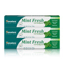 Himalaya Mint Fresh Gel Toothpaste, Fluoride Free to Reduce Plaque & Brighten Teeth, 6.17 oz, 2 Pack