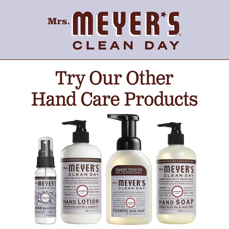 MRS. MEYER'S CLEAN DAY Liquid Hand Soap Refill, Cruelty Free and Biodegradable Formula, Lavender Scent, 33 Fl Oz (Pack of 1)