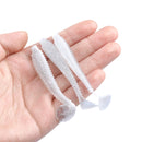 RUNCL Swimbaits Paddle 10/20/30/40PCS, 5/4/3/2 Inchs Paddle Tail, Soft Lure for Trout Crappie Bass, Durable Plastic Bait Swimmer for Saltwater/Freshwater, Fishing Lover's Gift