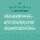 Oxbow Essentials Rabbit Food, Adult, Made with Oxbow Timothy Hay for Rabbit, Pet Pellets with Vitamins & Minerals, Small Animal Pet Products, Bunny Food, Made in USA, High Fiber, 10 lb. bag