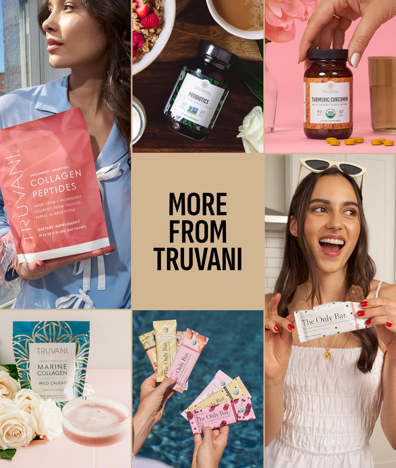 Truvani Vegan Pea Protein Powder | Vanilla | 20g Organic Plant Based Protein | 18 Servings | Keto | Gluten & Dairy Free | Low Carb | No Added Sugar