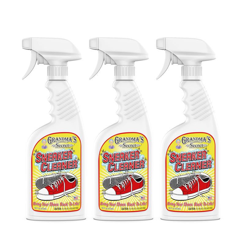 Grandma's Secret Spot Remover Laundry Spray - Chlorine, Bleach and Toxin-Free Stain Remover - Stain Remover for Clothes - Fabric Stain Remover Removes Oil, Paint, Blood and Pet Stains - 16 Oz, 3 Pack