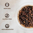 Organic Premium Grade Hand Picked Whole Cloves 3.5oz. Harvested from a USDA Certified Organic Farm in Sri Lanka