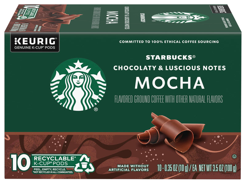 Starbucks K-Cup Coffee Pods—Caramel Flavored Coffee—100% Arabica—1 box (40 pods)