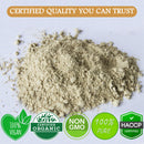 Cure Wid Pure Certified Organic Marshmallow Root Powder Althaea Officinalis 8oz Non-GMO,Additives-Free Marshmellow Root for Teas,Smoothies,Skincare & DIY Remedies Packed in Eco-Friendly Resealable Bag