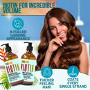 Argan Oil Shampoo and Conditioner Set - Sulfate Free Moroccan Care with Keratin - For Curly, Straight, Dry and Damaged Hair - Moisturizing, Hydrating, Anti Frizz Salon Technology