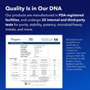 TRU NIAGEN Patented NAD Supplement for Anti Aging and Cell Regeneration, 300mg Niagen, 30 Servings | Supports Cellular Energy, Brain, Muscle | Nicotinamide Riboside (NR) Take 1 Daily | 2 Bottles