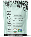 Truvani Vegan Pea Protein Powder | Vanilla | 20g Organic Plant Based Protein | 18 Servings | Keto | Gluten & Dairy Free | Low Carb | No Added Sugar