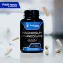 Magnesium l-Threonate Supplement Capsules 120 Count - 3000mg - High Absorption Magnesium Supplement Liposomal, Ultra Strength Magnesium Threonate for Brain, Sleep Support, Energy, and Heart Health