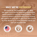 Dr. Berg All-in-One Vitamins for Hair, Skin, & Nails - Advanced Formula with Biotin, Saw Palmetto, DHT Blocker, & Trace Minerals - 90 Veg Capsules