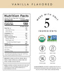 Truvani Vegan Pea Protein Powder | Vanilla | 20g Organic Plant Based Protein | 18 Servings | Keto | Gluten & Dairy Free | Low Carb | No Added Sugar