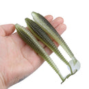 RUNCL Swimbaits Paddle 10/20/30/40PCS, 5/4/3/2 Inchs Paddle Tail, Soft Lure for Trout Crappie Bass, Durable Plastic Bait Swimmer for Saltwater/Freshwater, Fishing Lover's Gift