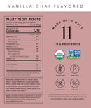 Truvani Vegan Pea Protein Powder | Vanilla | 20g Organic Plant Based Protein | 18 Servings | Keto | Gluten & Dairy Free | Low Carb | No Added Sugar