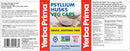 Yerba Prima Psyllium Husks, 180 Veg Capsules (625mg) - Vegan, Non-GMO, Gluten Free, Colon Cleanser, Daily Fiber Supplement for Gut Health & Regularity