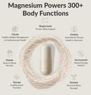 BIOptimizers Magnesium Breakthrough Supplement 4.0-7 Forms of Mg: Glycinate, Malate, Citrate, and More - Natural Support for Sleep and Cognitive Function - 30 Capsules- Calming Vitamins Complex