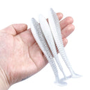 RUNCL Swimbaits Paddle 10/20/30/40PCS, 5/4/3/2 Inchs Paddle Tail, Soft Lure for Trout Crappie Bass, Durable Plastic Bait Swimmer for Saltwater/Freshwater, Fishing Lover's Gift