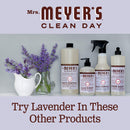 MRS. MEYER'S CLEAN DAY Liquid Hand Soap Refill, Cruelty Free and Biodegradable Formula, Lavender Scent, 33 Fl Oz (Pack of 1)