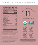 Truvani Vegan Pea Protein Powder | Vanilla | 20g Organic Plant Based Protein | 18 Servings | Keto | Gluten & Dairy Free | Low Carb | No Added Sugar