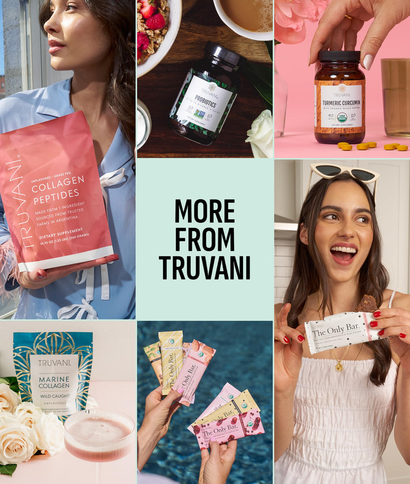 Truvani Vegan Pea Protein Powder | Vanilla | 20g Organic Plant Based Protein | 18 Servings | Keto | Gluten & Dairy Free | Low Carb | No Added Sugar