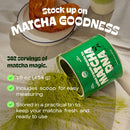 MATCHA DNA Certified Organic Matcha Green Tea Powder (16 oz TIN CAN)