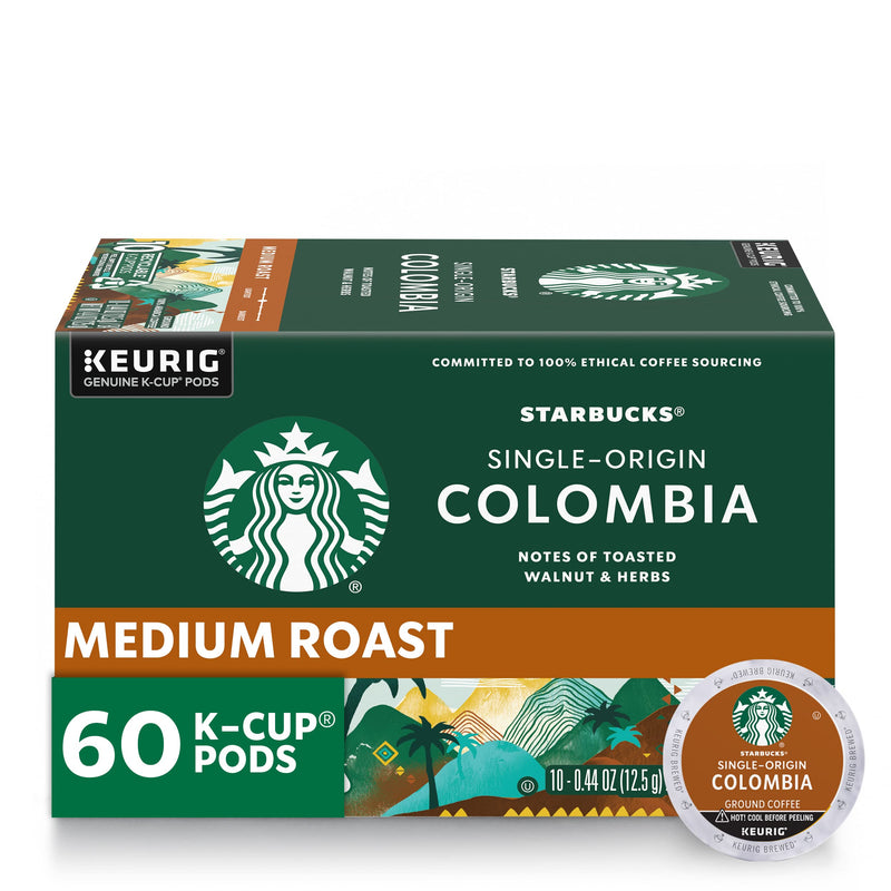 Starbucks K-Cup Coffee Pods—Caramel Flavored Coffee—100% Arabica—1 box (40 pods)